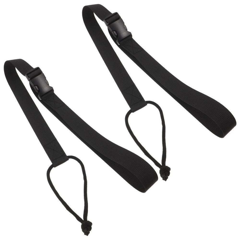 2pcs Snowboard Safety Leash - Binding Strap Quick Release Leash for Riding -