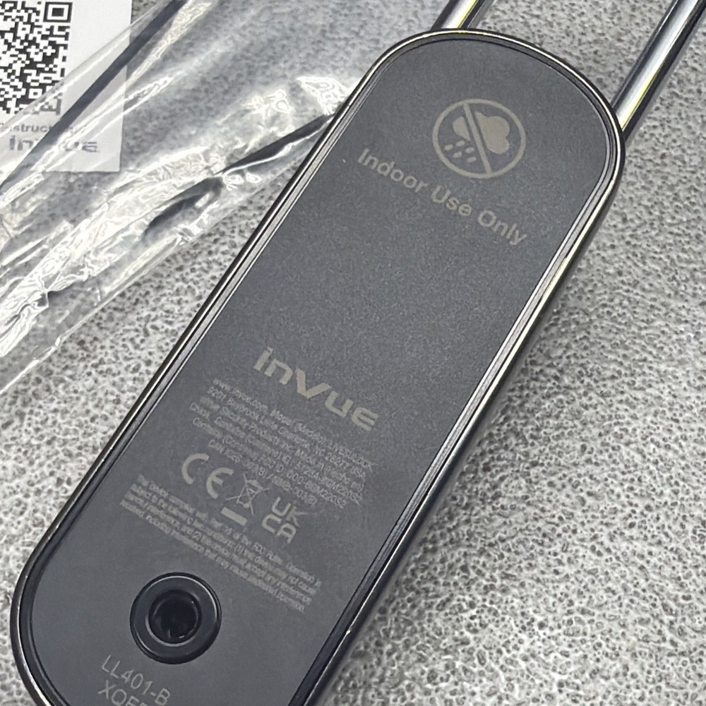 inVue LL401-B U-LOCK ( LIVE ) BLACK