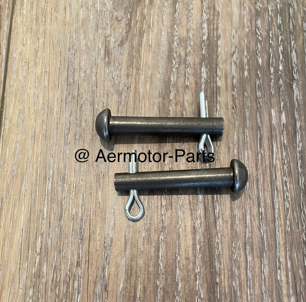 8ft Aermotor A-702 Windmill Pitman Pin, A622, New, PAIR