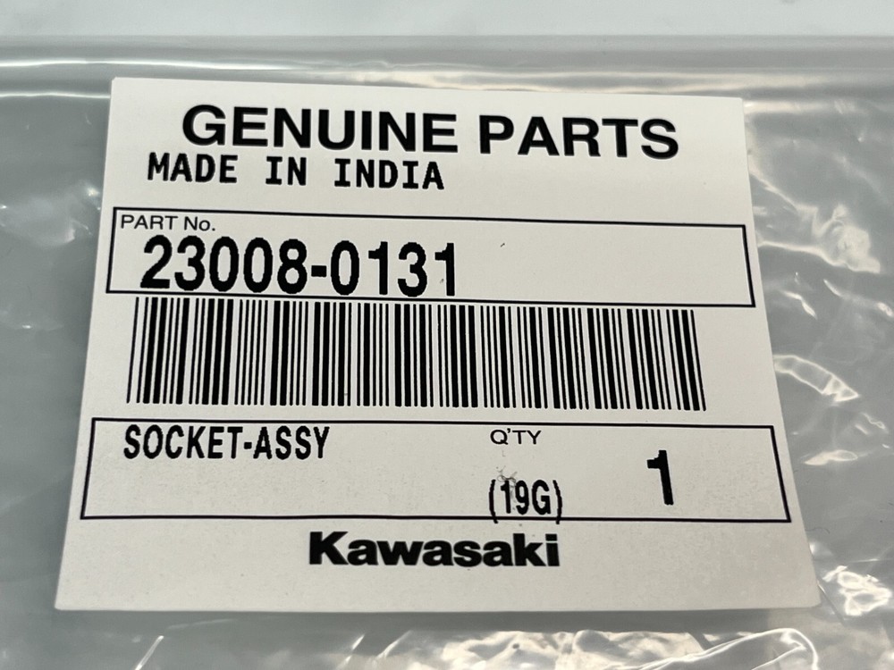 Kawasaki OEM Headlight Socket 23008-0131 New