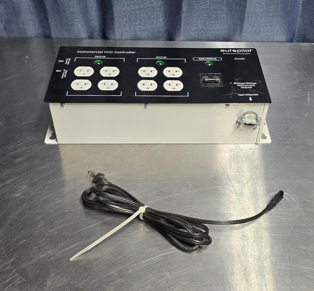 Autopilot Commercial High Power HID 8 Grow Light Controller APCLC8DX
