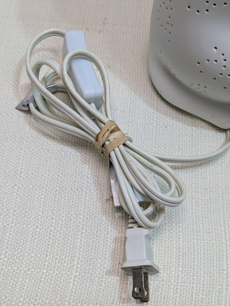 White 12" Ceramic Cat Night Light Lamp