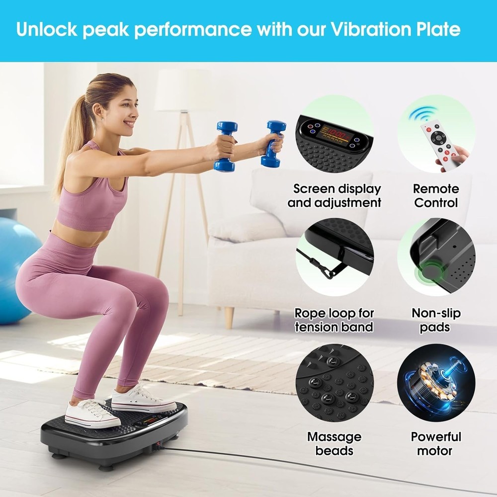 Vibration Plate Exercise Machine