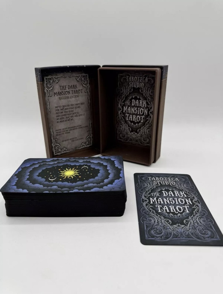 The Dark Mansion Tarot Card Deck, 3rd Edition, Authentic- Rare- Sealed