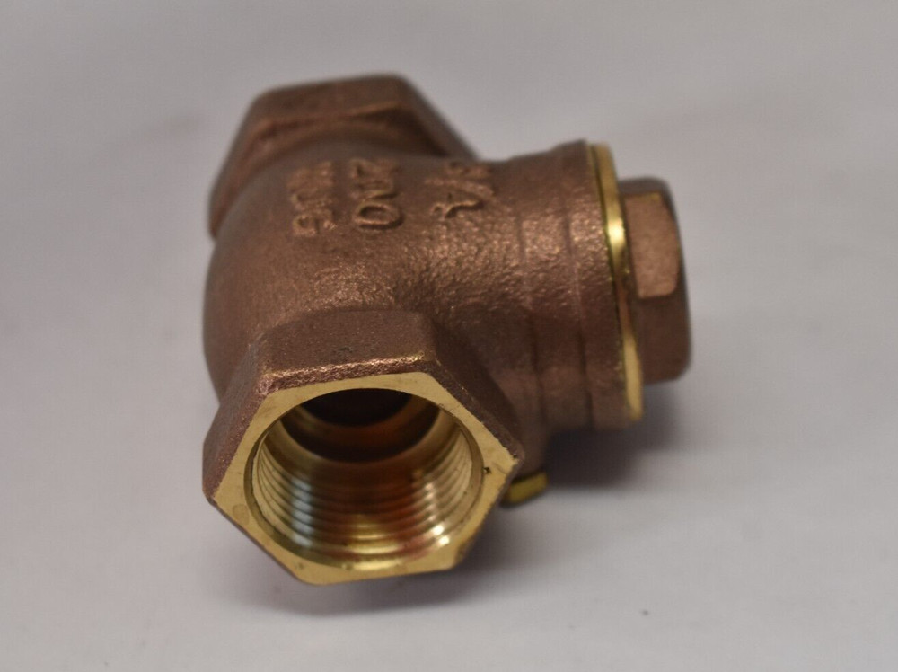 Legend Valve Brass Tee Fitting 3/4" 200 WOG Threaded Metal Tool w Cover Cap
