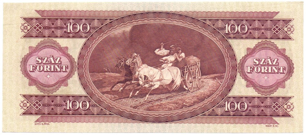 Hungary 100 forint 1980 UNC