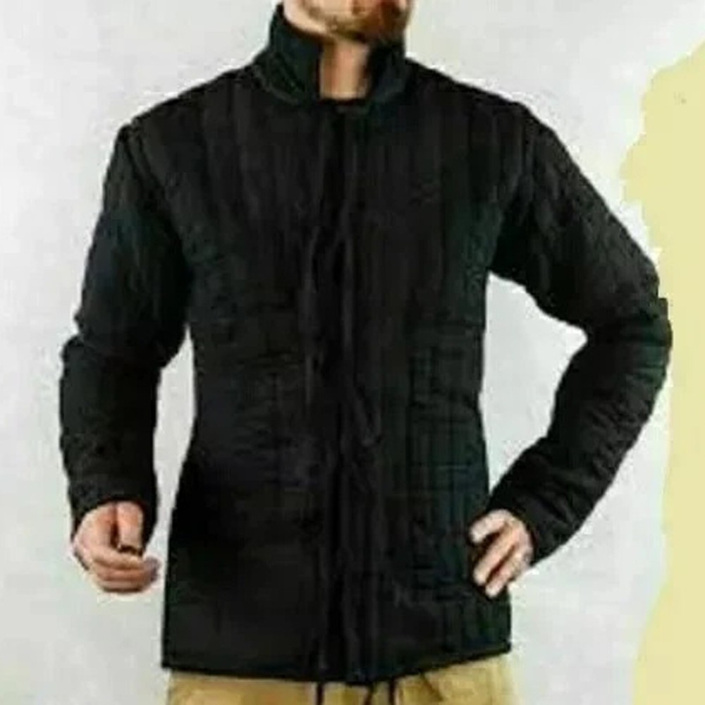 Medieval Gambeson Thick Padded Aketon Jacket Armor