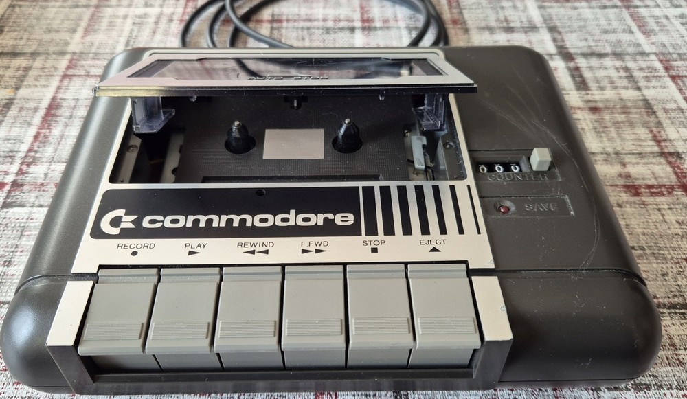 Commodore 1531 Datasette C2N Cassette Drive – Boxed – C16/Plus/4