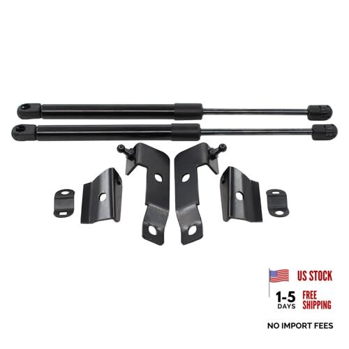 2Pcs Front Left and Right Hood Lift Support Kit for Frontier Navara