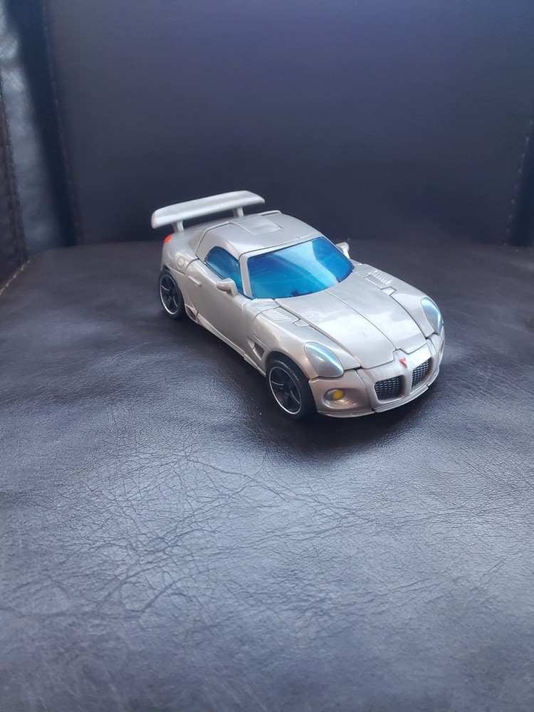 Transformers Robot Toy Silver Convertible Car Jazz
