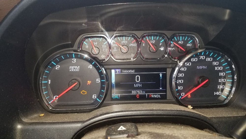 18 CHEVY SILVERADO 1500 5.3L AIR SHUTTER ASSEMBLY