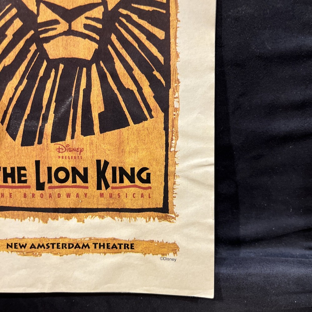 Stagebill The Lion King 1998 Heather Headley