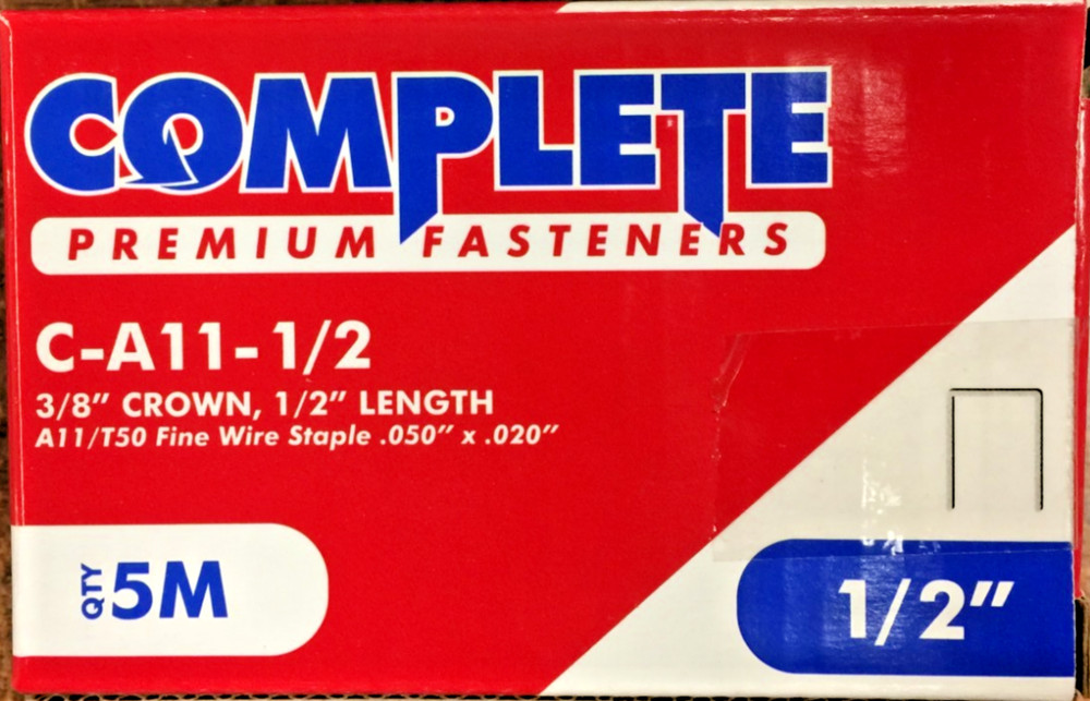 C-A11-1/2 Fine Wire Staples