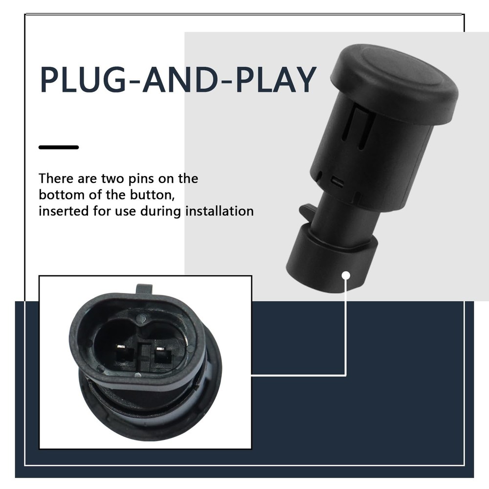 Rear Liftgate Window Glass Release Switch Compatible with 2007-2014 Chevy...