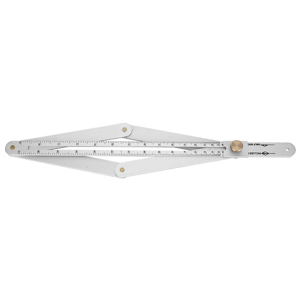 Corner Angle Finder, 4?Fold Multifunctional Angle Measuring Ruler, 0-170?