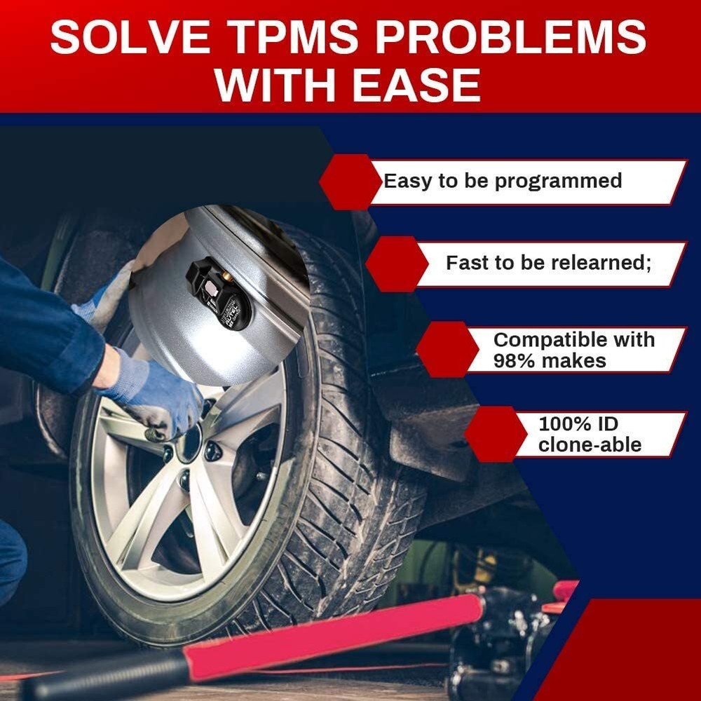 Autel MX-Sensor 315MHz & 433MHz programmable TPMS Universal Tire Pressure Sensor