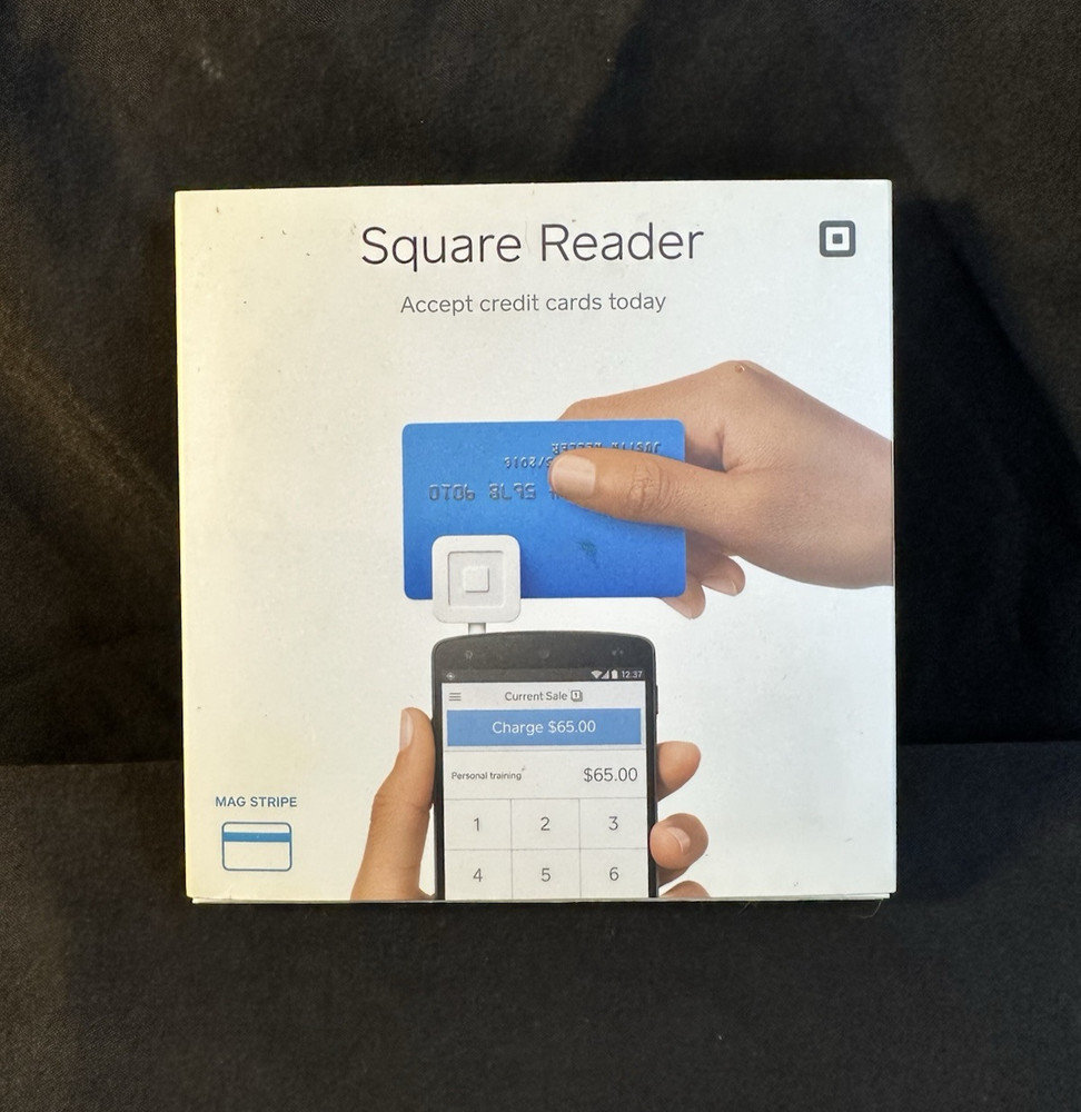 Square Credit Card Reader for iPhone, iPad and Android w/ 3.5mm Jack