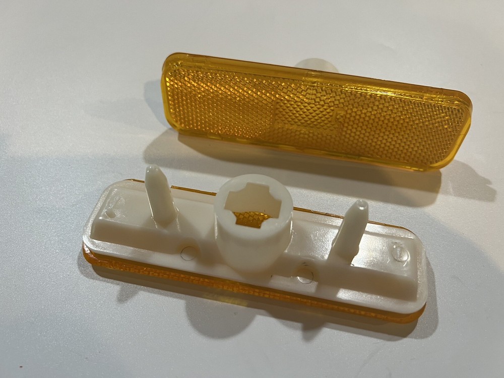 1970-77 Camaro Front Side Marker Lens Amber Pair