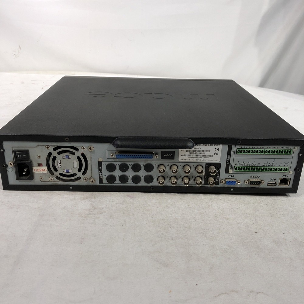 Mace Digital Video Recorder DVR800RT3, Untested