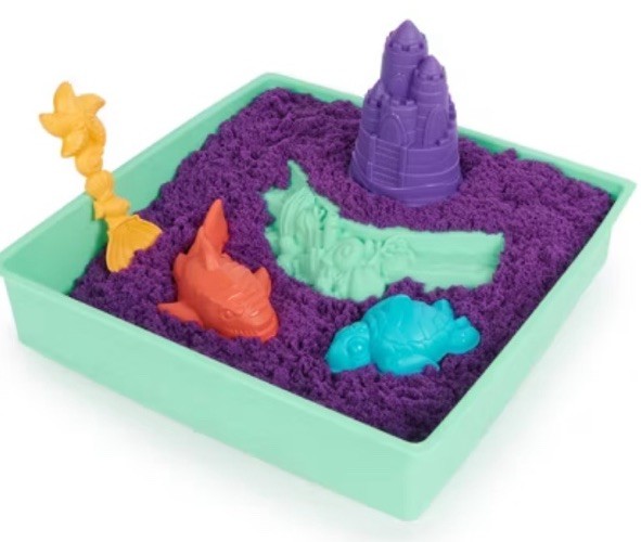 Kinetic Sand Sandbox Set Purple