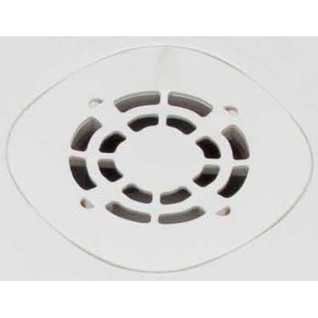 PROFLO PFSBSTR White 3" X 3" Polypropylene Shower Grate