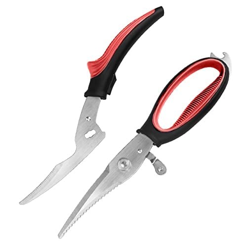 Bbsol Poultry Shears Heavy Duty Professional “ Sharp Kitchen Scissors “ Meat & G