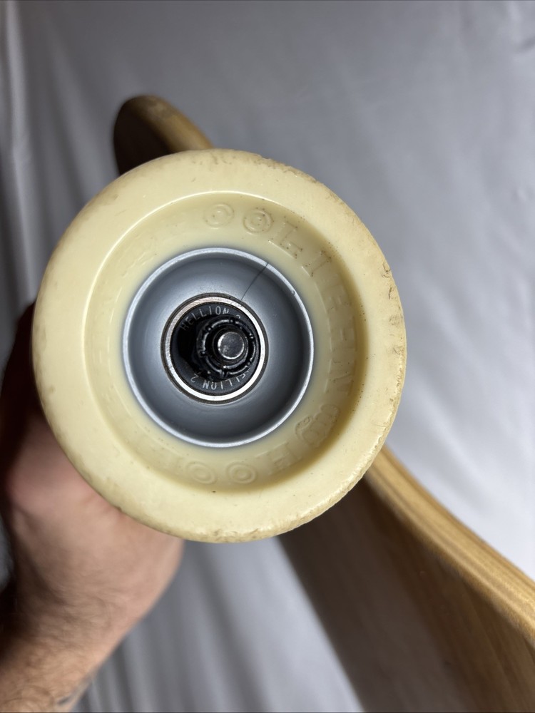 White Wave Longboard - 41” Inches - Hellion 2 Bearings - Hoolighn Wheels