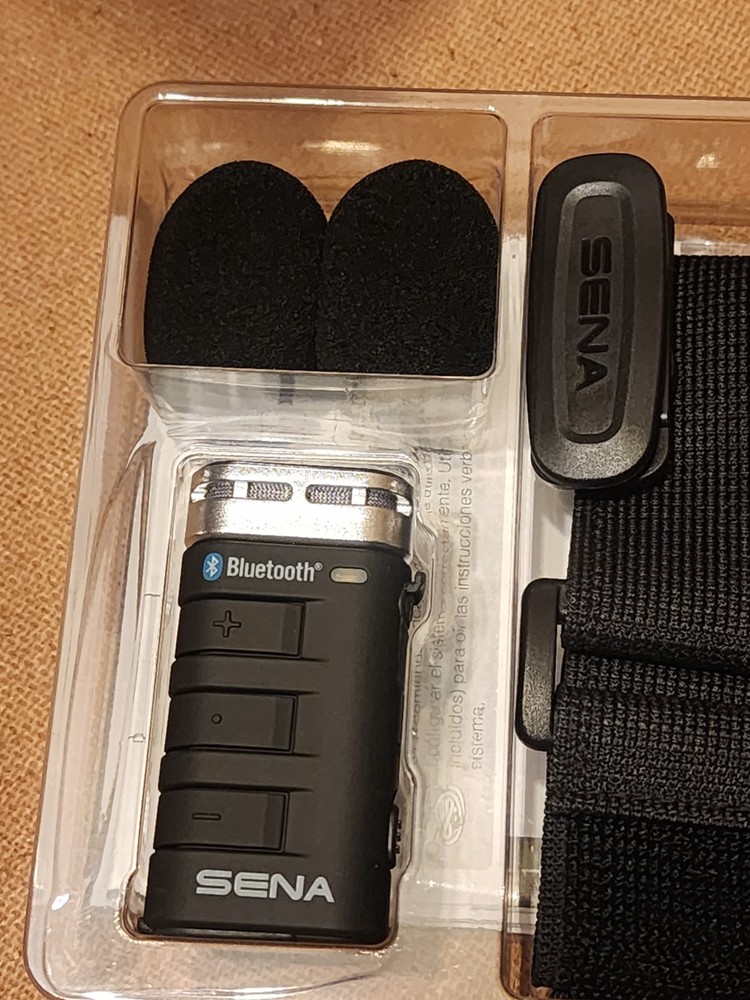 SENA Bluetooth Mic & Intercom Microphone BT10 01 Stereo Headset Music Sharing