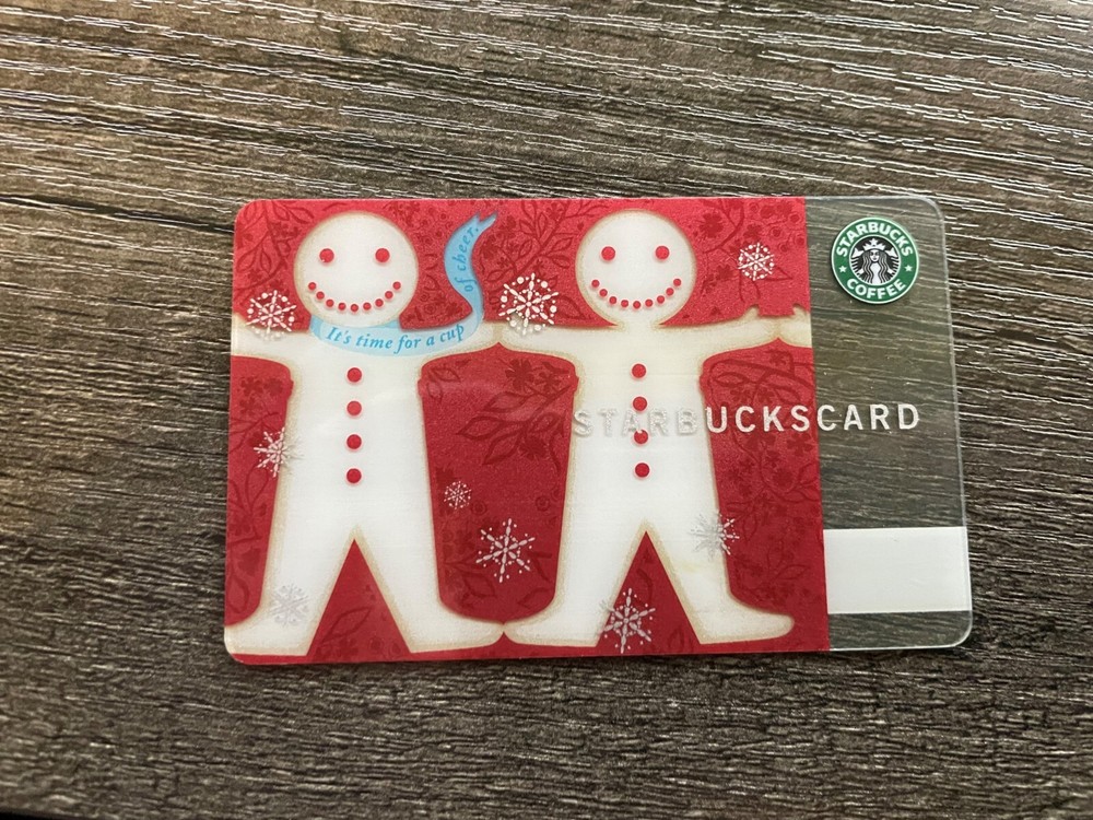 Starbucks Gift Card - Gingerbread Men