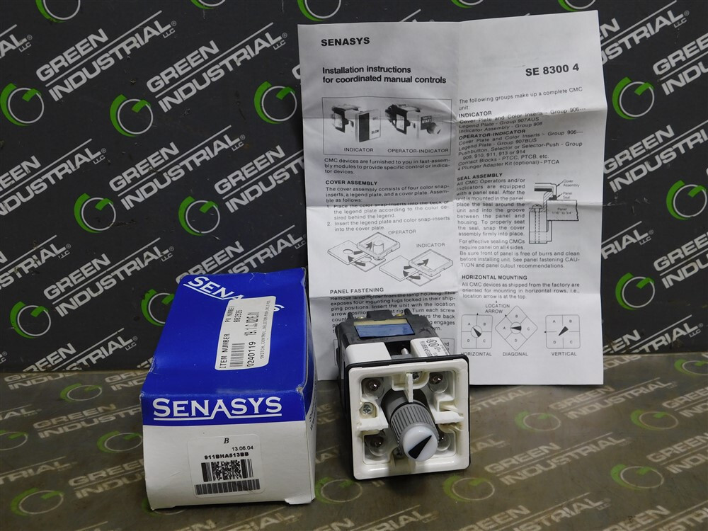 NEW Senasys 911BHA513BB Multilight Selector Pushbutton