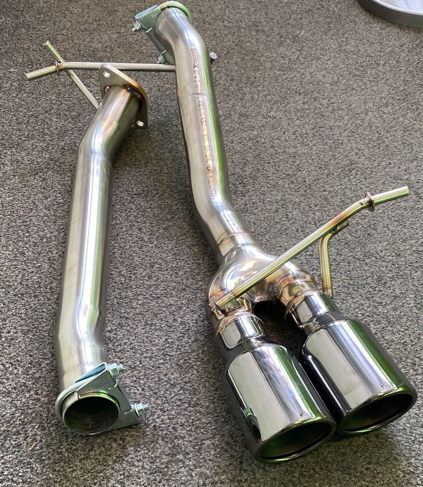 PIPE DYNAMICS Fiesta ST180 Combo exhaust Back Box Delete & Resonator Delete