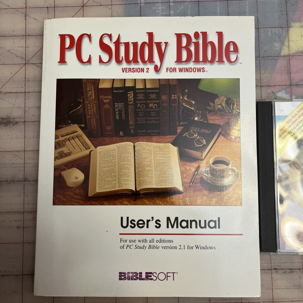 Study Bible PC Biblesoft CD ROM Version 2 Windows New Reference Library