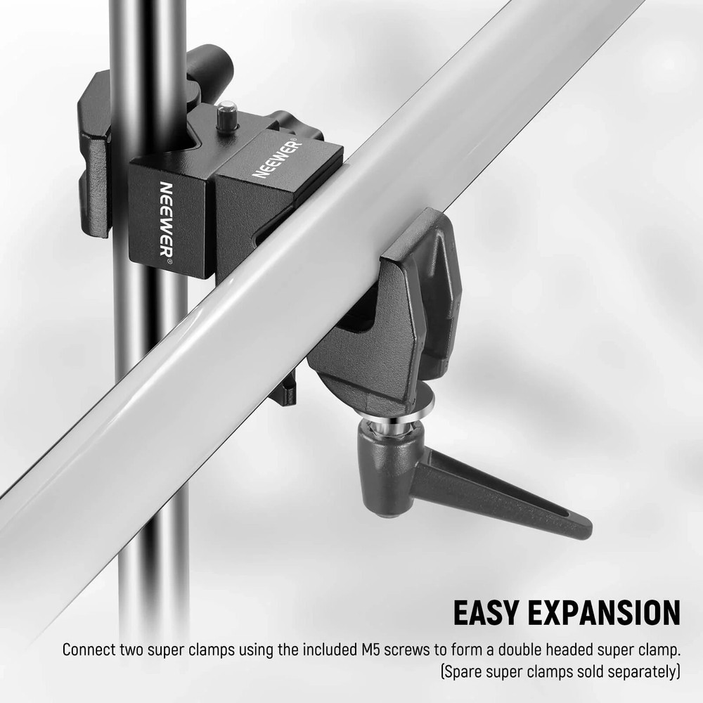 Neewer UA017 Super Clamp with 5/8" Snap-In Pin
