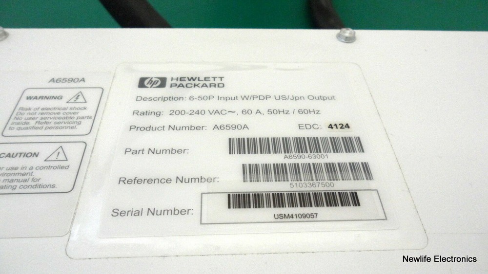 HP A6590-63001 Power Trust II MR Power Distribution Panel