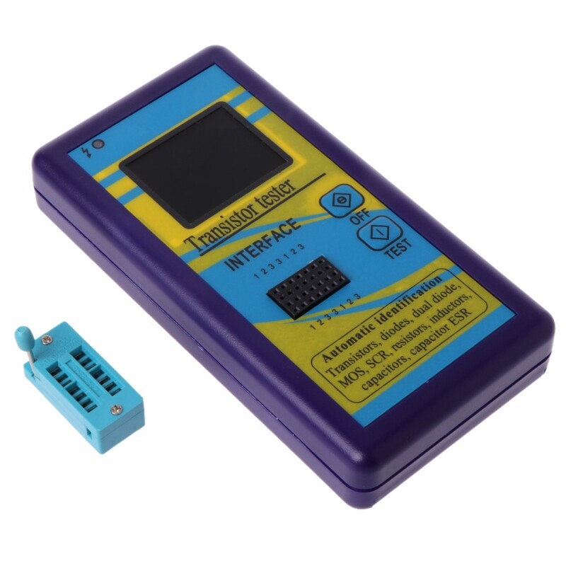 M328 Transistor Diode Tester Capacitance Frequency Meter Capacitance