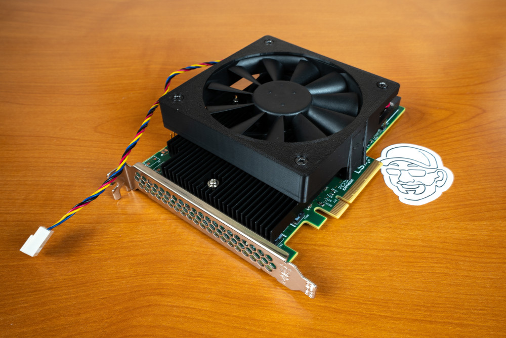 Cooling Fan Shroud for a LSI 9300-16i