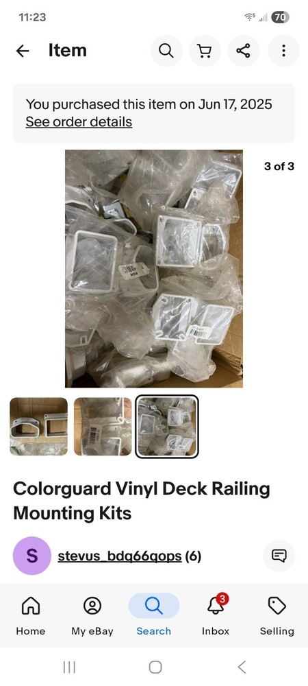 Colorguard Vinyl Deck Railing Mounting Kits