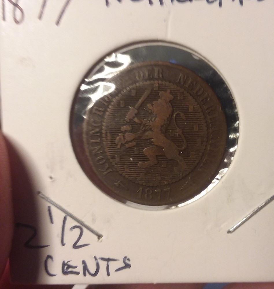 Netherlands - 1877 2-1/2 Cents