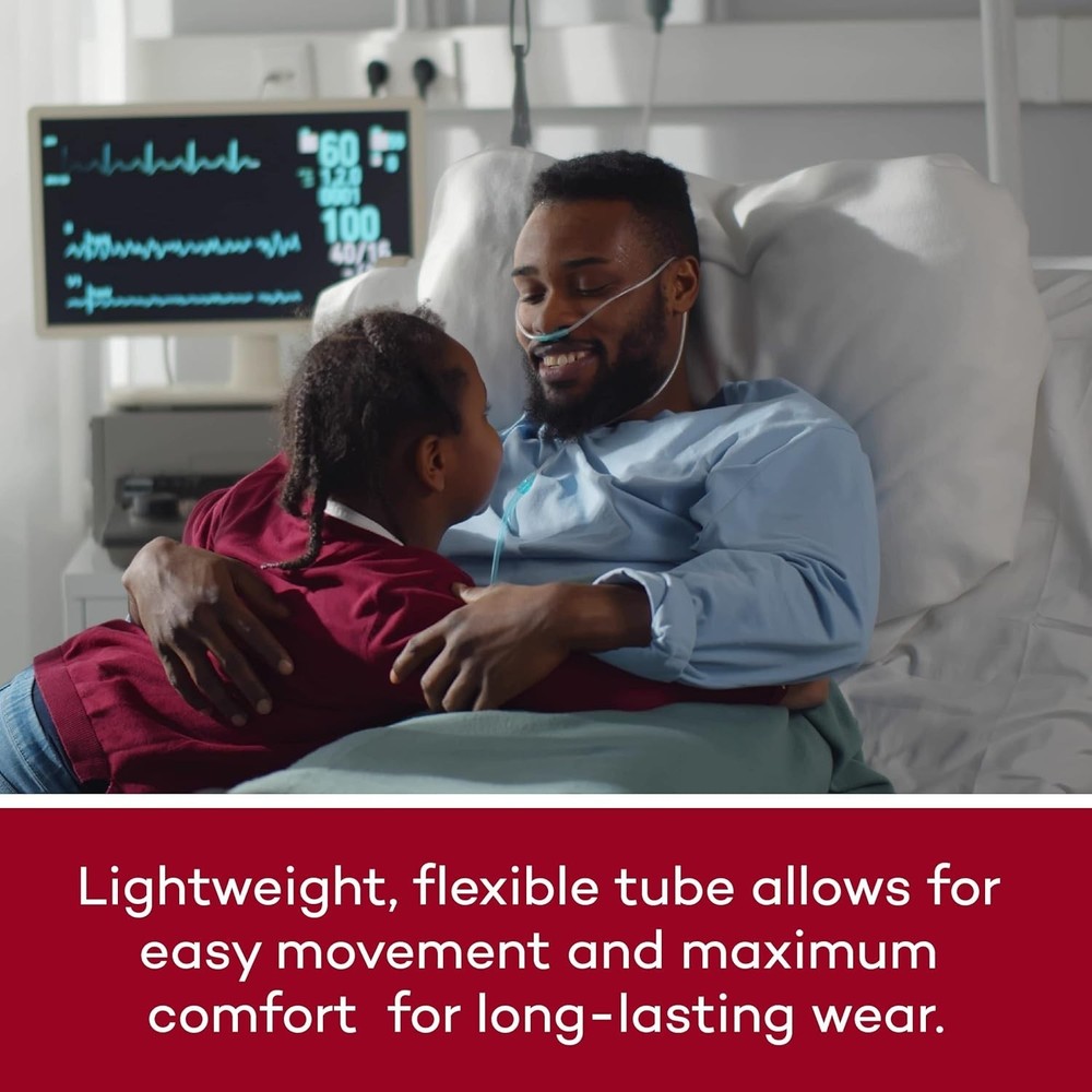 Highly Visible Nasal Cannula Oxygen Tubing
