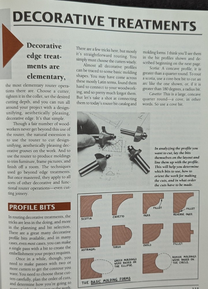 ***WOODWORKING WITH THE ROUTER HC BOOK***
