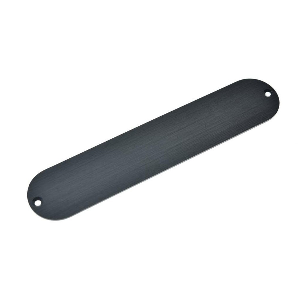 Dopro Standard 32mm Width Blank Control Plate No Hole Aluminum Anodized Black