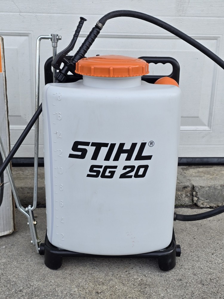 Stihl SG 20 Back Pack Sprayer Manual Pump Nice Condition