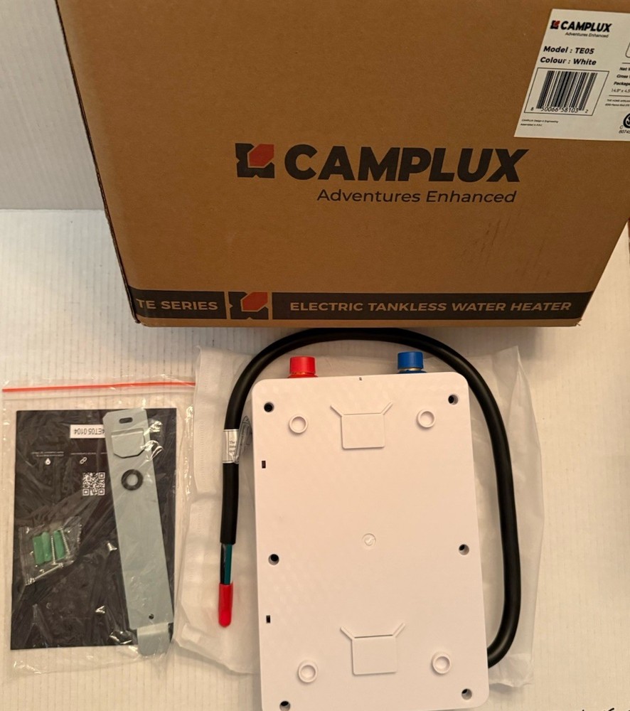 Camplux TE05 Electric Tankless Water Heater