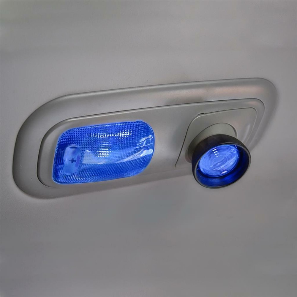 Blue Rectangular Dome Light Lens For 2006+ Peterbilt 357/378/379/385/386/389