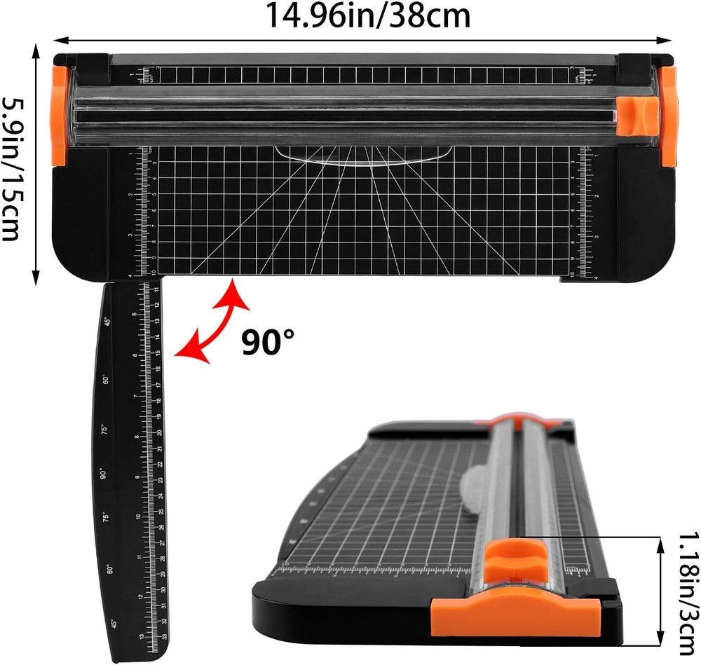 Comprehensive 23PCS Craft Tool Set with Paper Cutter for Vinyl Projects