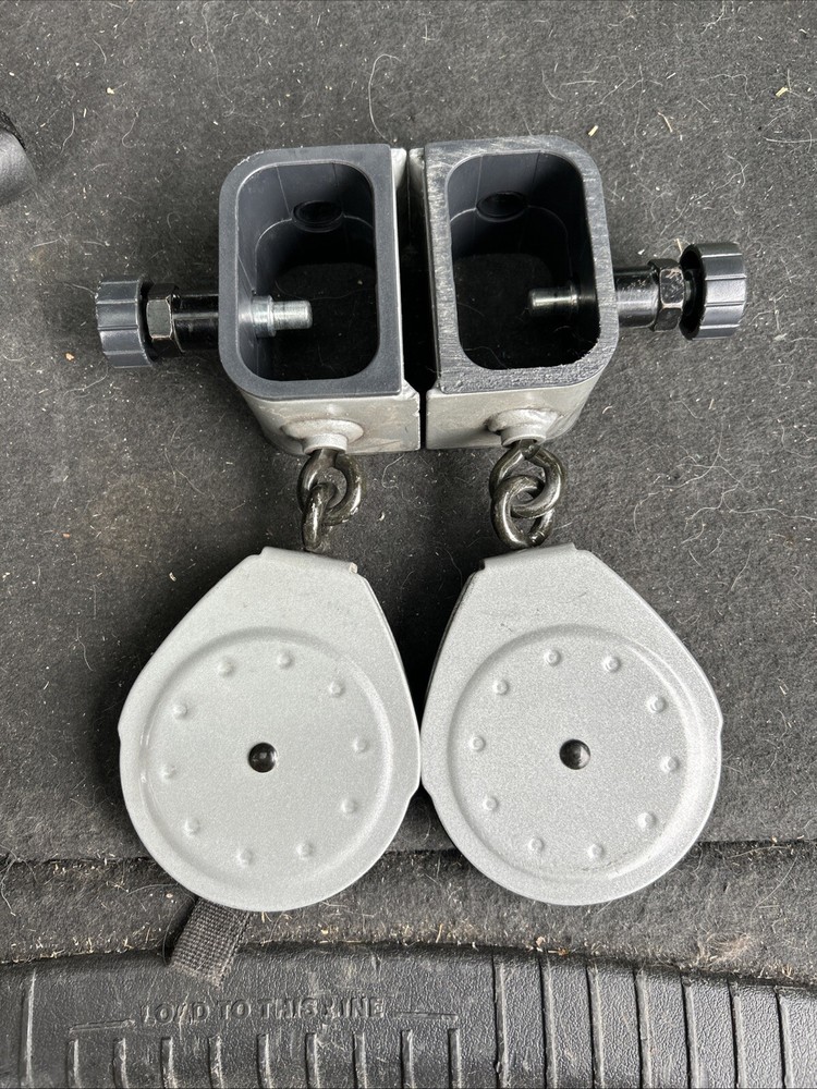 BOWFLEX ULTIMATE 2 SLIDER PULLEYS w/LOCK KNOBS (2)