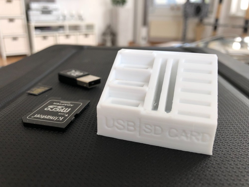 SD Memory Card MicroSD Card USB Stick Holder Stand