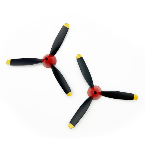 Rage Rc 3-Blade Propeller & Spinner (2) RGRA1344