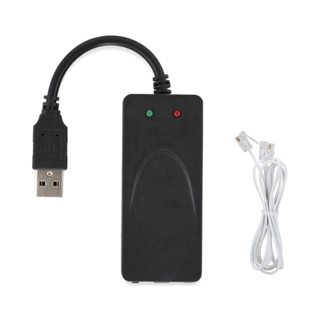 Fax Modem, USB2.0 56K External Modem Driver,Plug and Play USB Modem1888