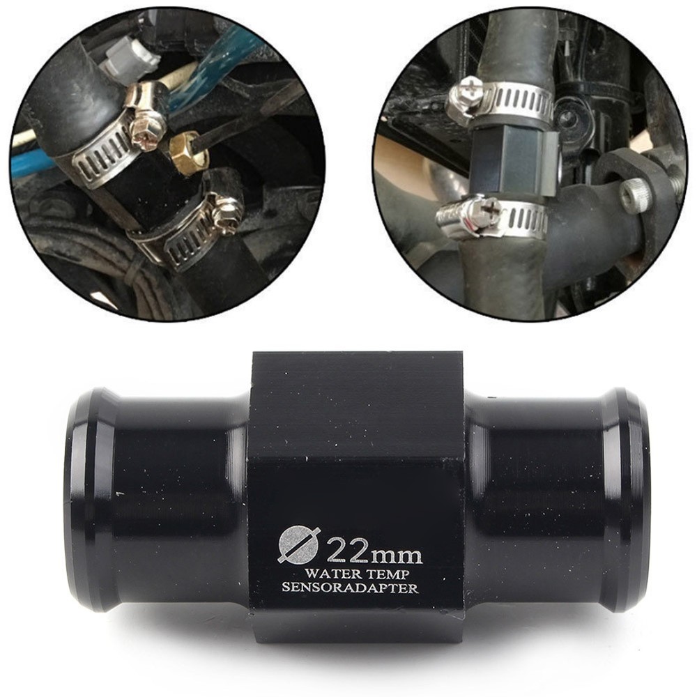22mm Water Temp Temperature Joint Pipe Hose Sensor Gauge Adapter Motorcycle